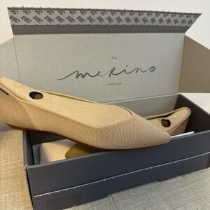 Rothy's The Merino Collection Camel Pointed Flat Shoes Women's Multiple Sizes